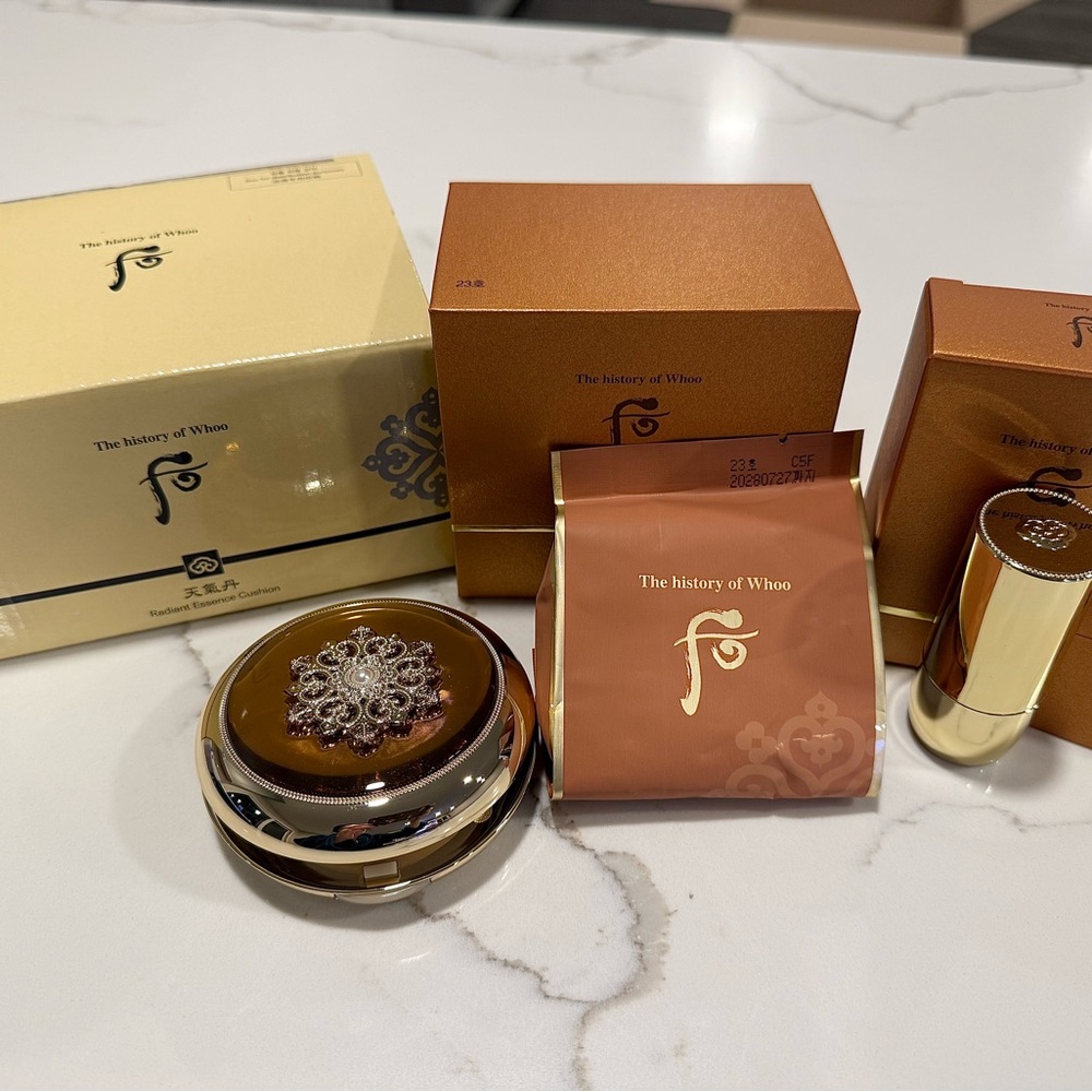 Whoo Radiant Cushion #23 Luxury K-Beauty Set ✨ Authentic